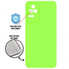 Capa Xiaomi Poco F4 - Cover Protector Verde Limão